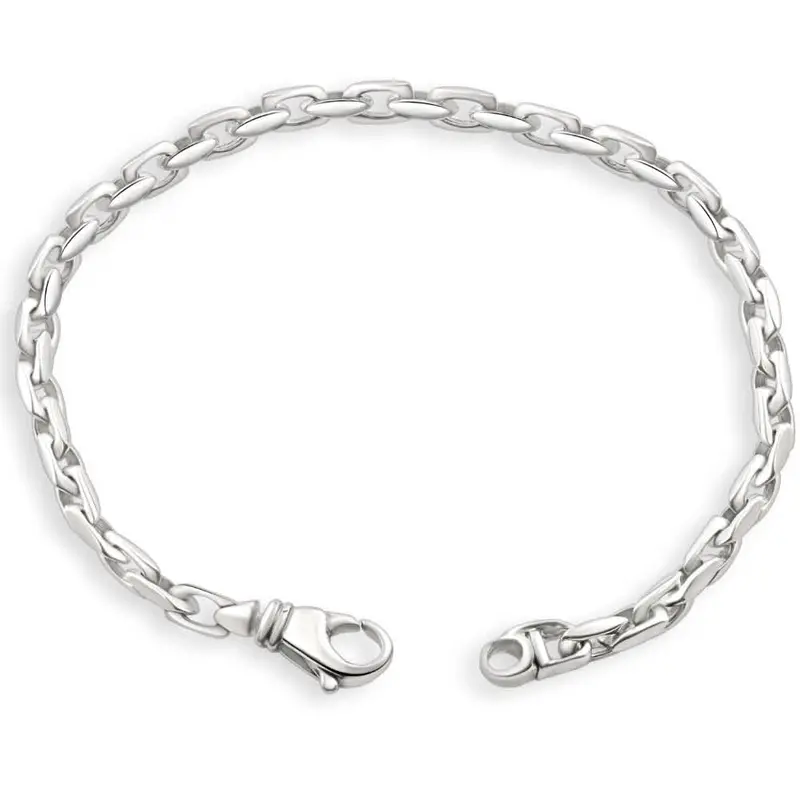 Men's 14K Gold (16Gram) Or Platinum (26Gram) 4.5Mm Link Bracelet 8.5" 1
