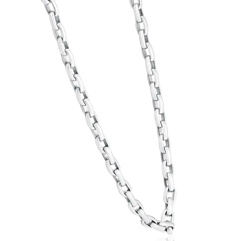 Men's 14K Gold (79Gram) Or Platinum (148Gram) 6.5Mm Link Chain Necklace 21" 1