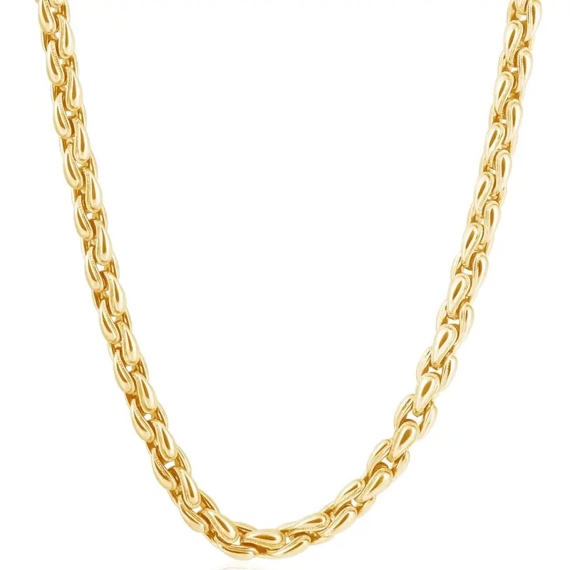 Men's 14K Gold (83Gram) Or Platinum (156Gram) 7Mm Link Chain Necklace 20" 1
