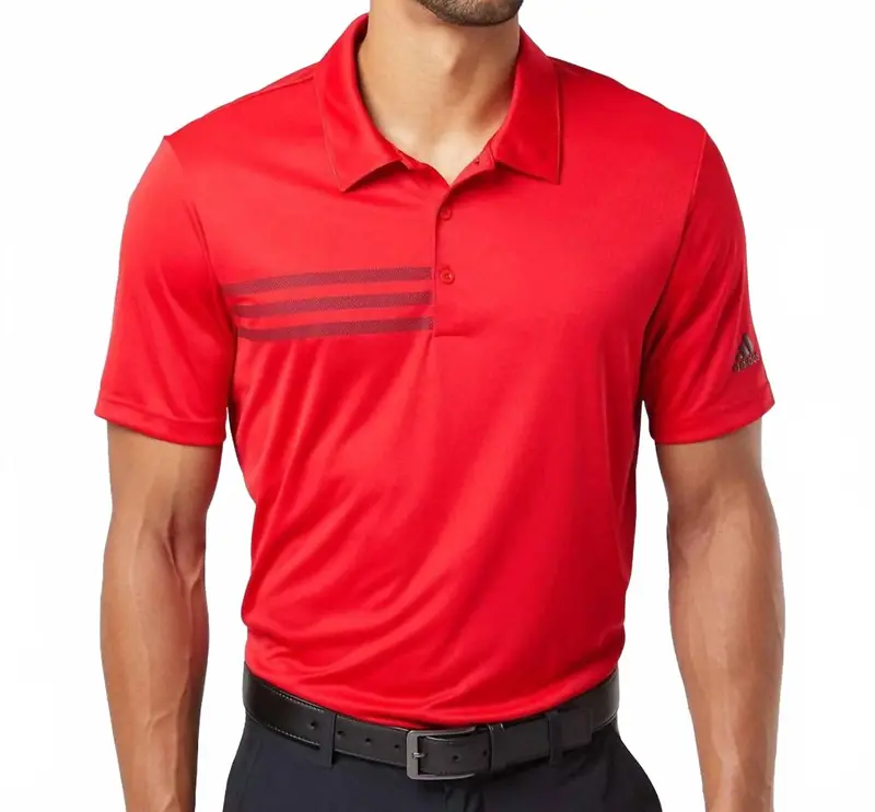Men's 3-Stripes Chest Top In Red 1