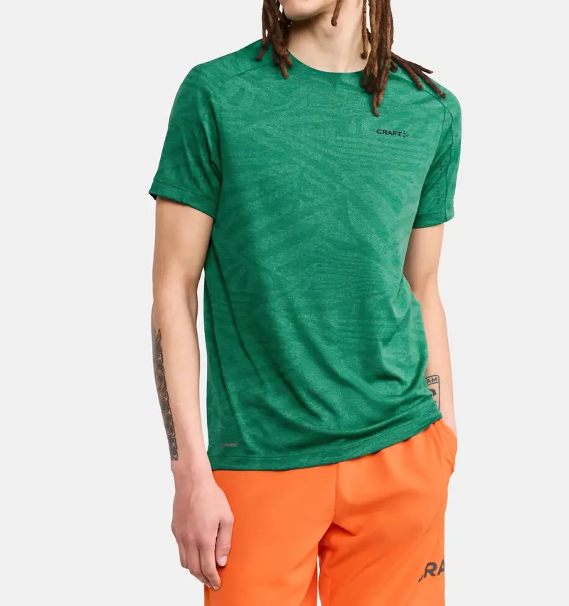 Men's Adv Tone Short Sleeve Structure Tee In Twig 1