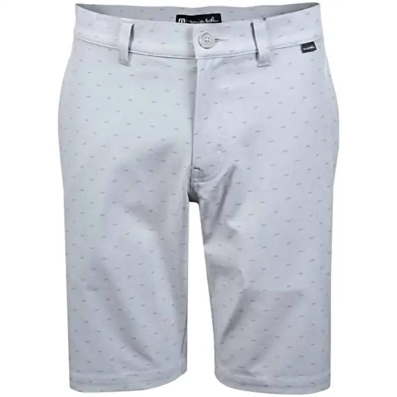 Men's Bank Shot Shorts In Heather Light Gray 1