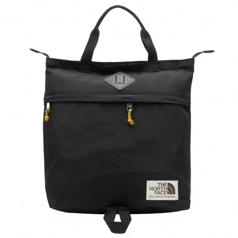 Men's Berkeley Tote Pack In Black Mineral Gold 1