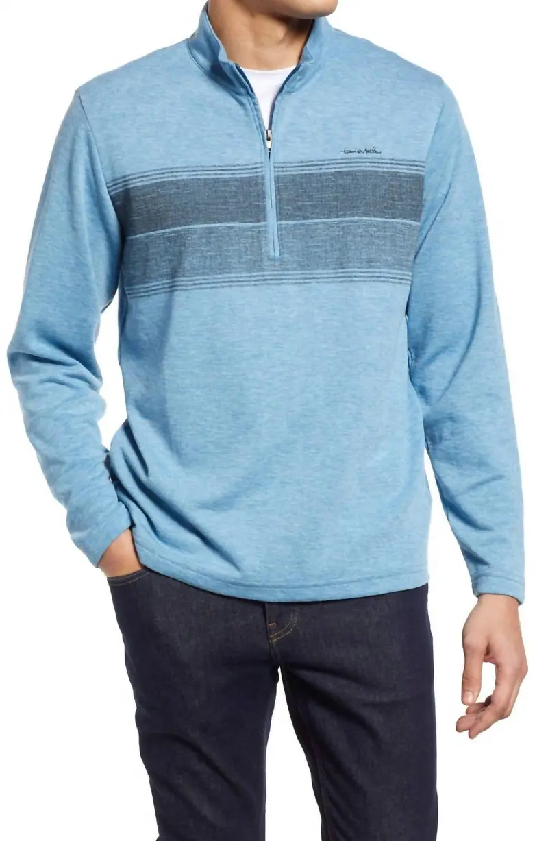 Men's Bridge The Gap Jacket In Heather Blue Sapphire 1