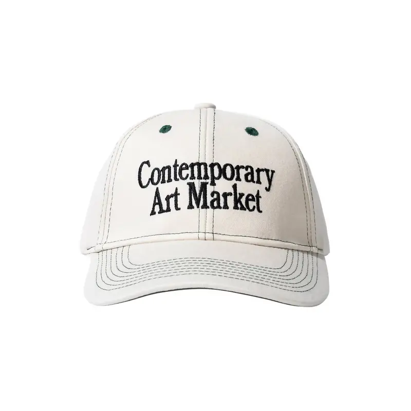 Men's Cam 6 Panel Hat In Beige 1