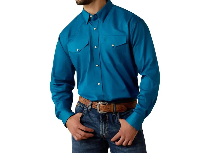 Men's Casual Series Shirt In Blue 1