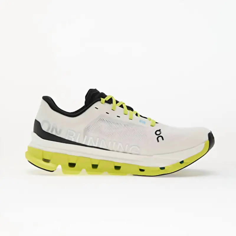 Men's Cloudflow 5 Running Shoes In White/Lime 1