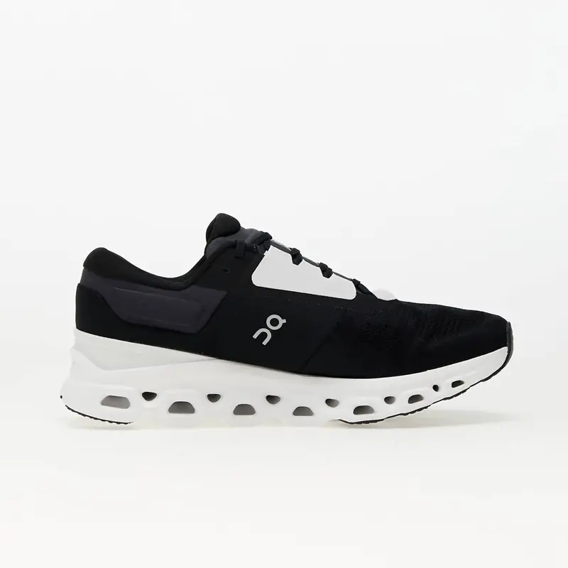 Men's Cloudstratus 3 Running Shoes In Black Frost 1
