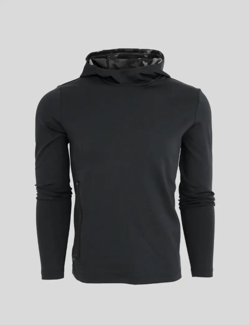 Men's Cokato Camo Hoodie In Shepherd Black 1