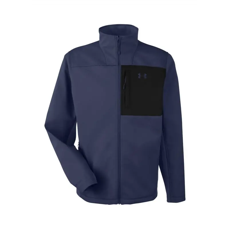 Men's Coldgear Infrared Shield 2.0 Soft Shell Jacket In Midnight Navy 1