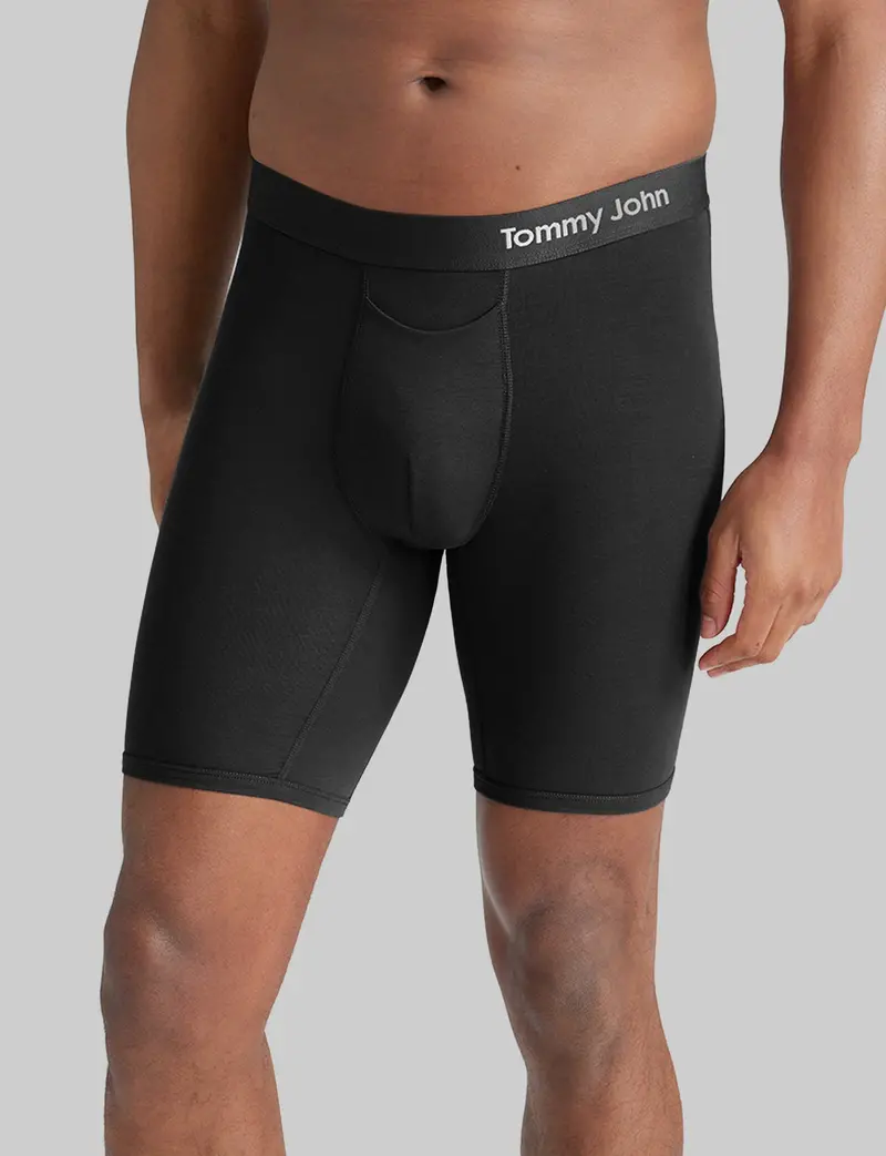 Men's Cool Cotton Boxer Brief 8" 1