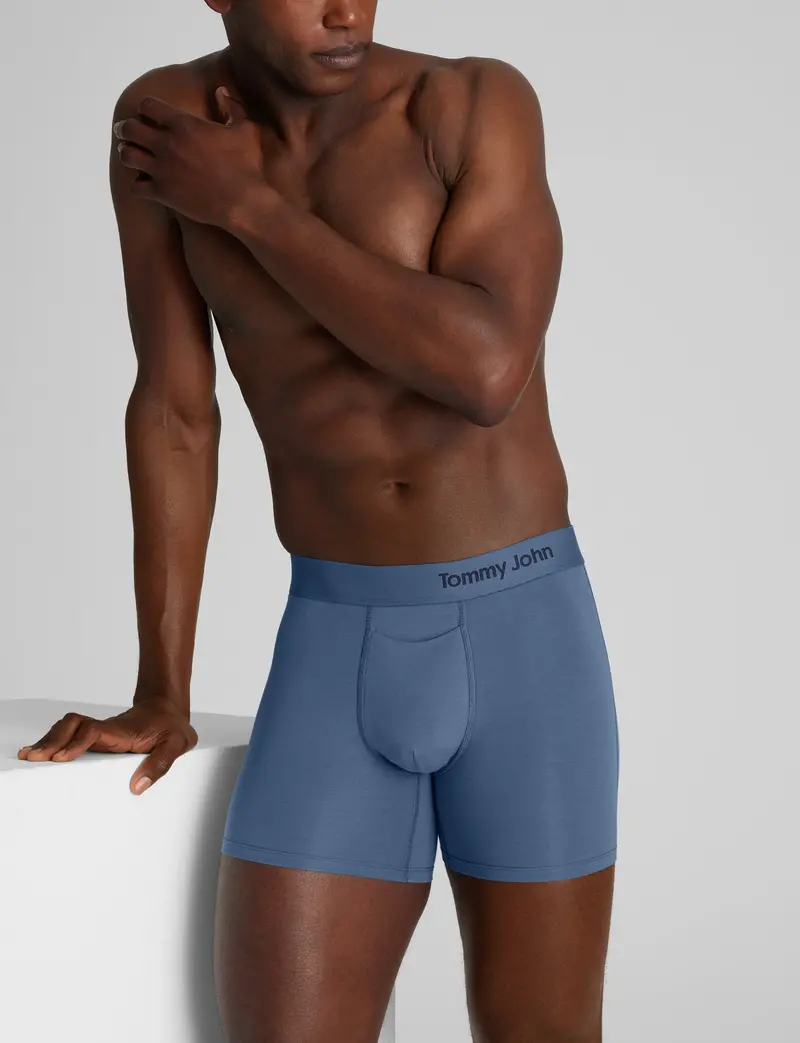 Men's Cool Cotton Trunk 4" Boxer Brief 1