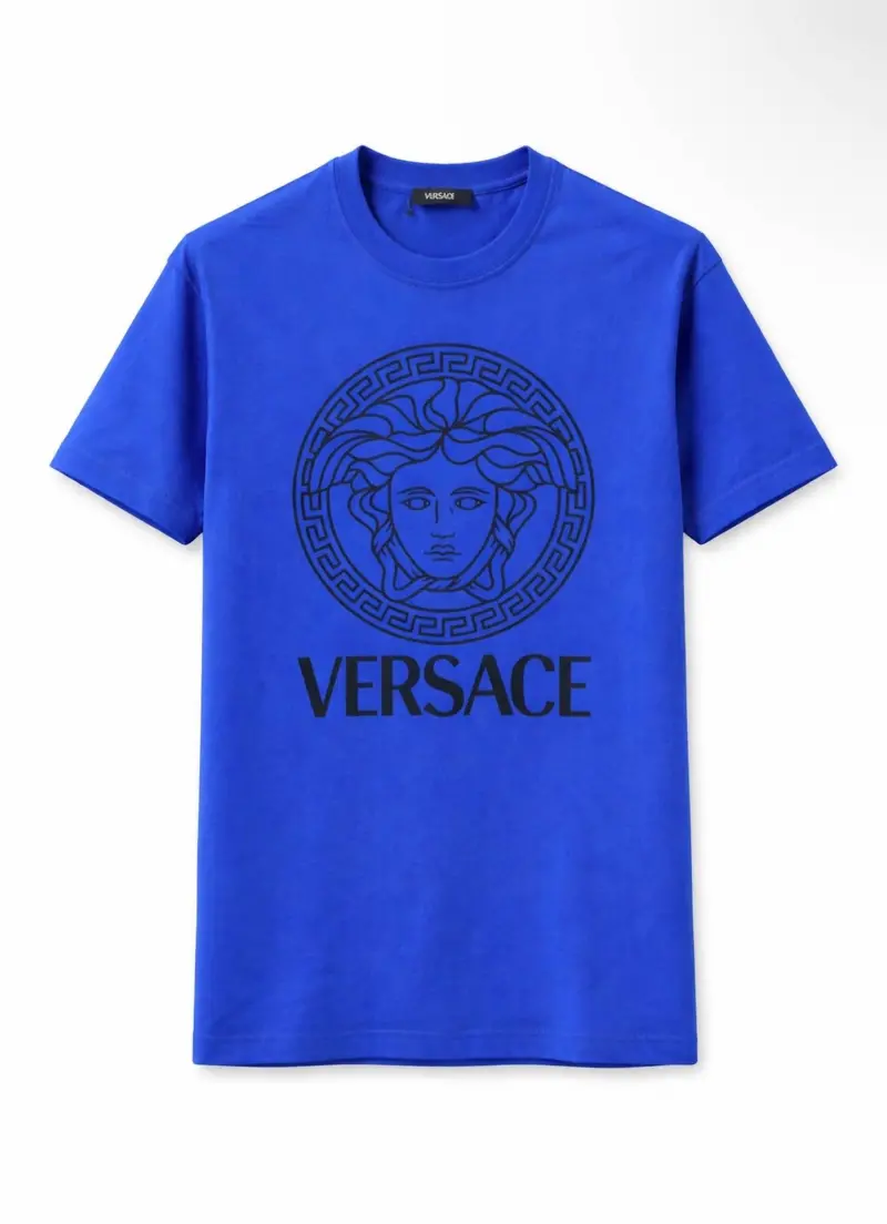Men's Crewneck Tee In Blue 1