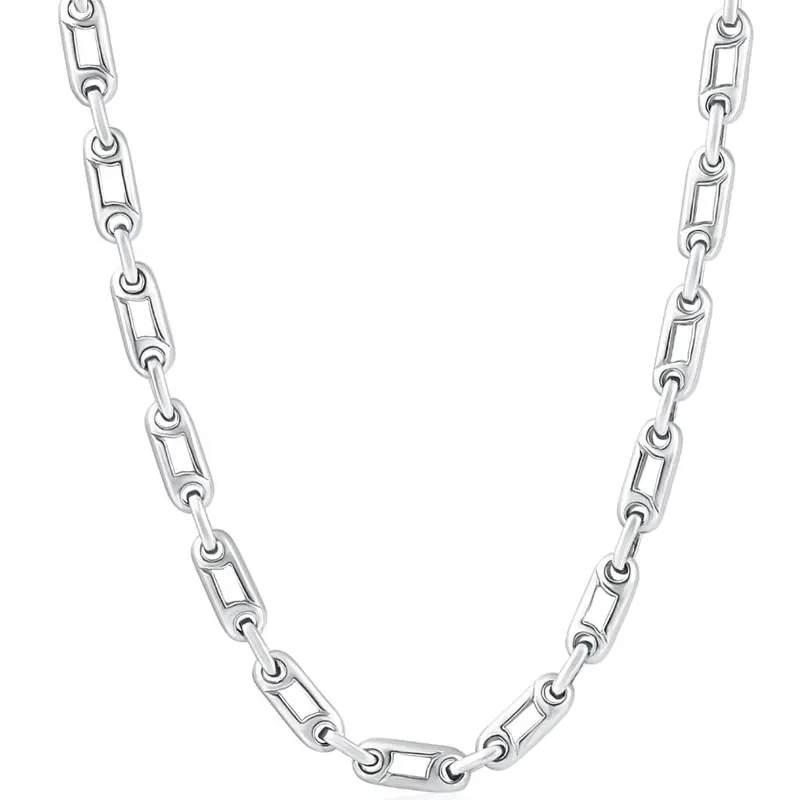 Men's Designer 14K Gold (62Gram) Or Platinum (116Gram) 5.5Mm Link Chain Necklace 22" 1