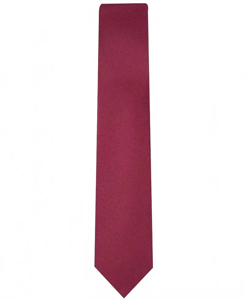 Men's Elegant Tie In Burgundy 1