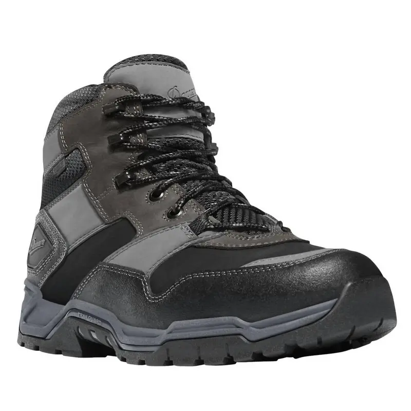 Men's Field Ranger Waterproof Work Boot In Gray/Red 1