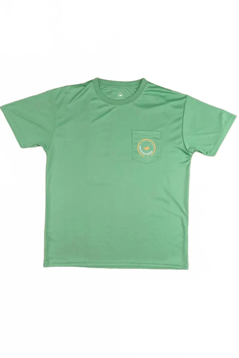 Men's Fieldtec Short Sleeve Performance Tee In Bimini Green 1