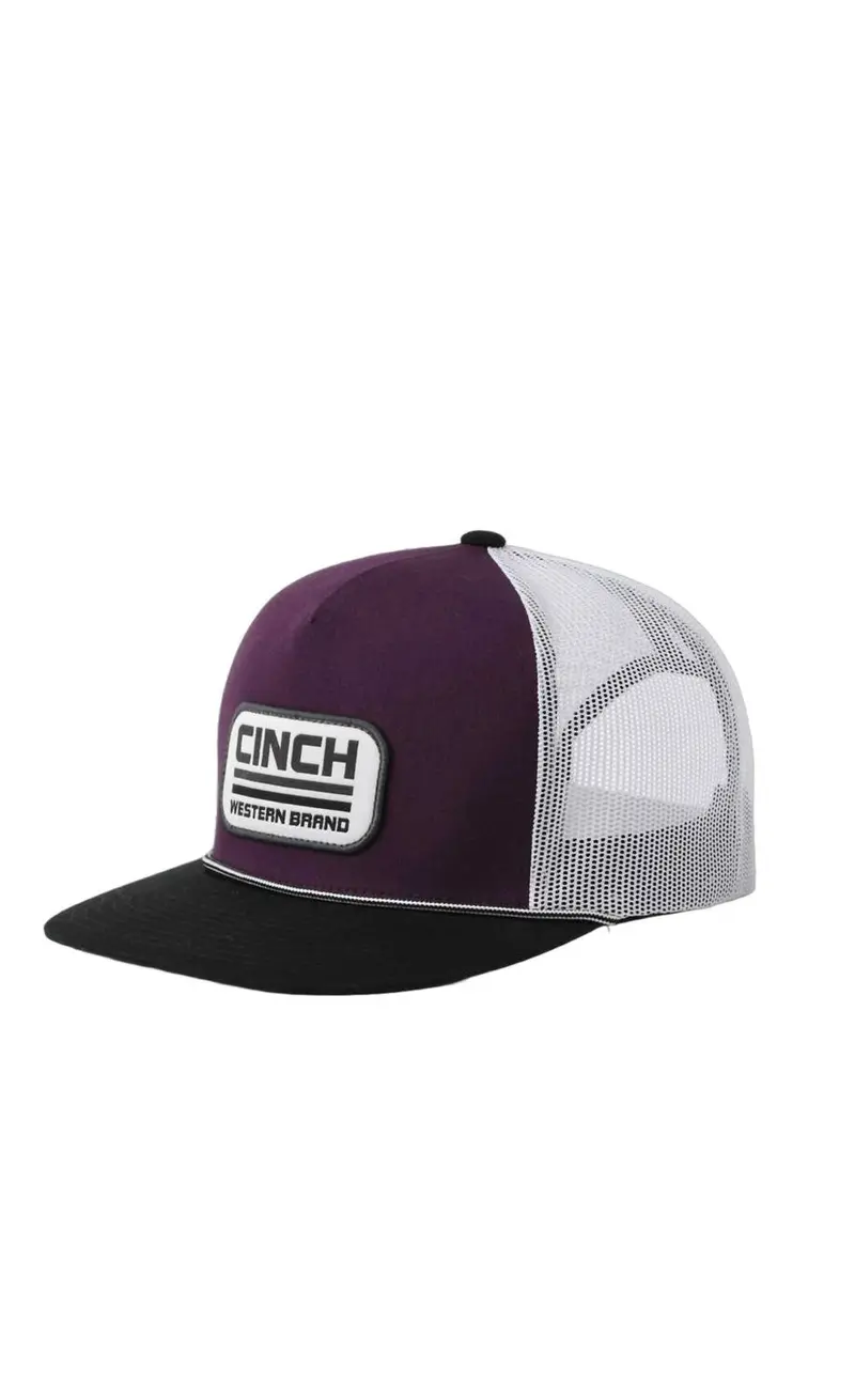 Men's Flexfit Snapback Logo Cap In Purple/White 1