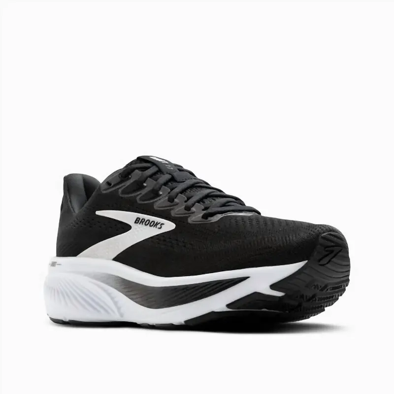 Men's Ghost 17 Shoe In Black/Grey/White 1