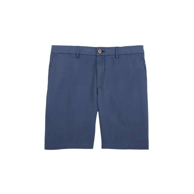 Men's Linen Blend Shorts In Navy 1