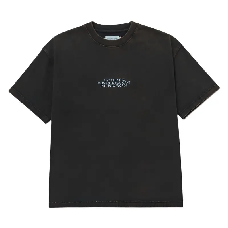 Men's Live For The Moments Tee In Black 1