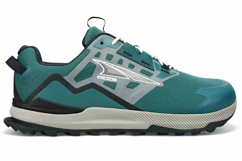 Men's Lone Peak Low All Weather Trail Running Shoes In Deep Teal 1