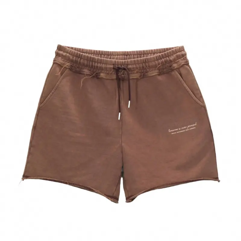 Men's Made With Care Core Shorts In Rust 1