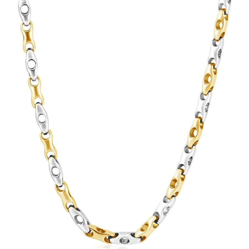 Mens Mariner 14K Gold (146Gram) Or Platinum (274Gram) 6Mm Link Chain Necklace 24" 1