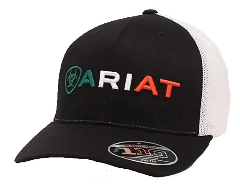 Men's Mexican Flag Logo Snapback In Black/Multi 1