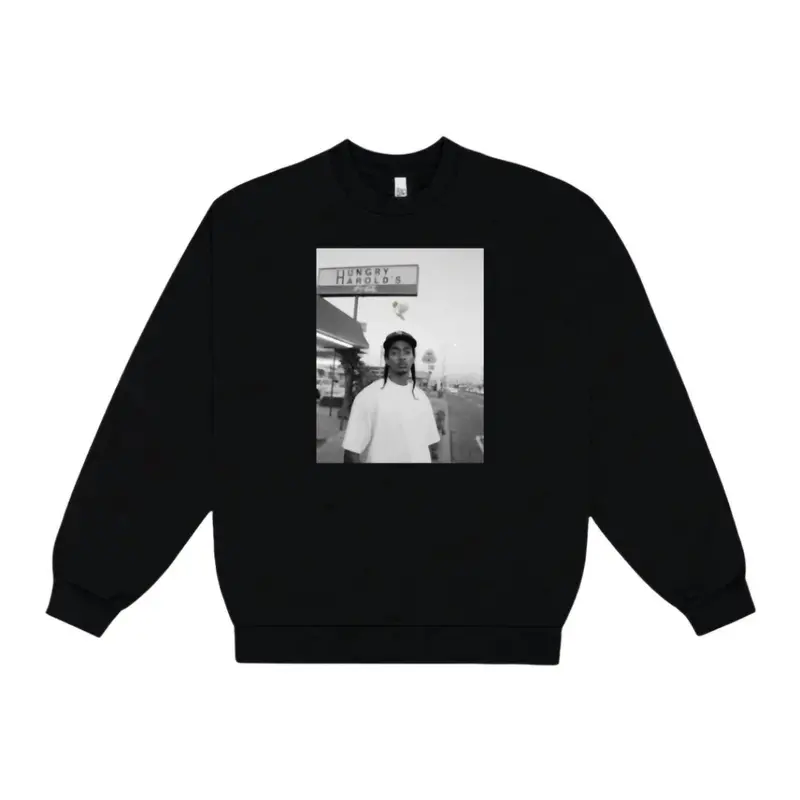 Men's Nipsey Patch Sweatshirt In Black 1