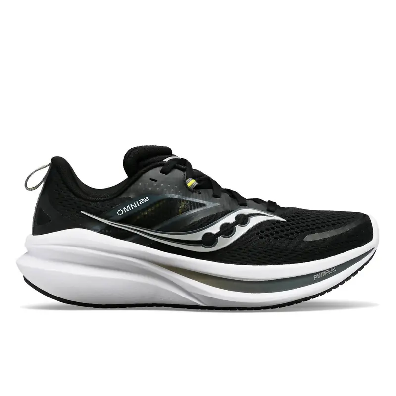 Men's Omni 22 Running Shoe In Black | White 1