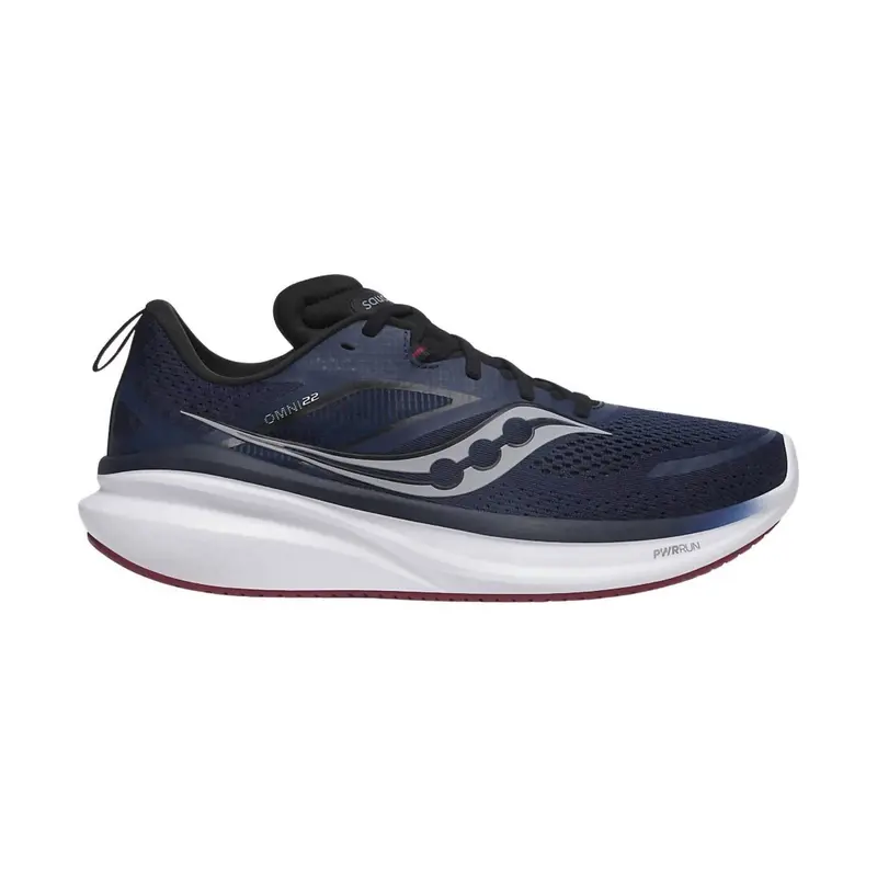 Men's Omni 22 Running Shoes In Navy/Currant 1