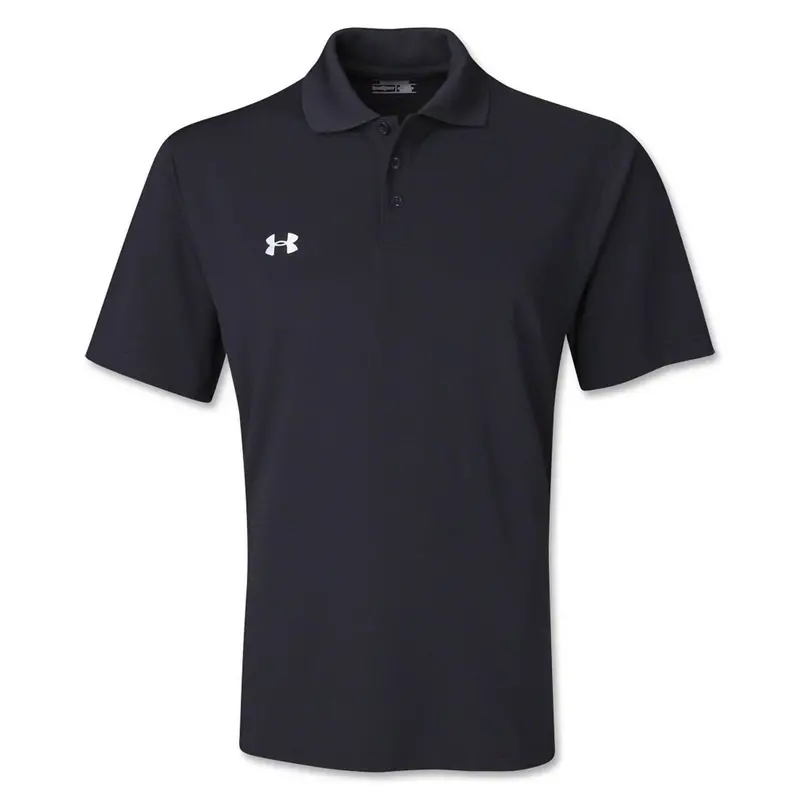 Men's Performance Team Polo In Black 1