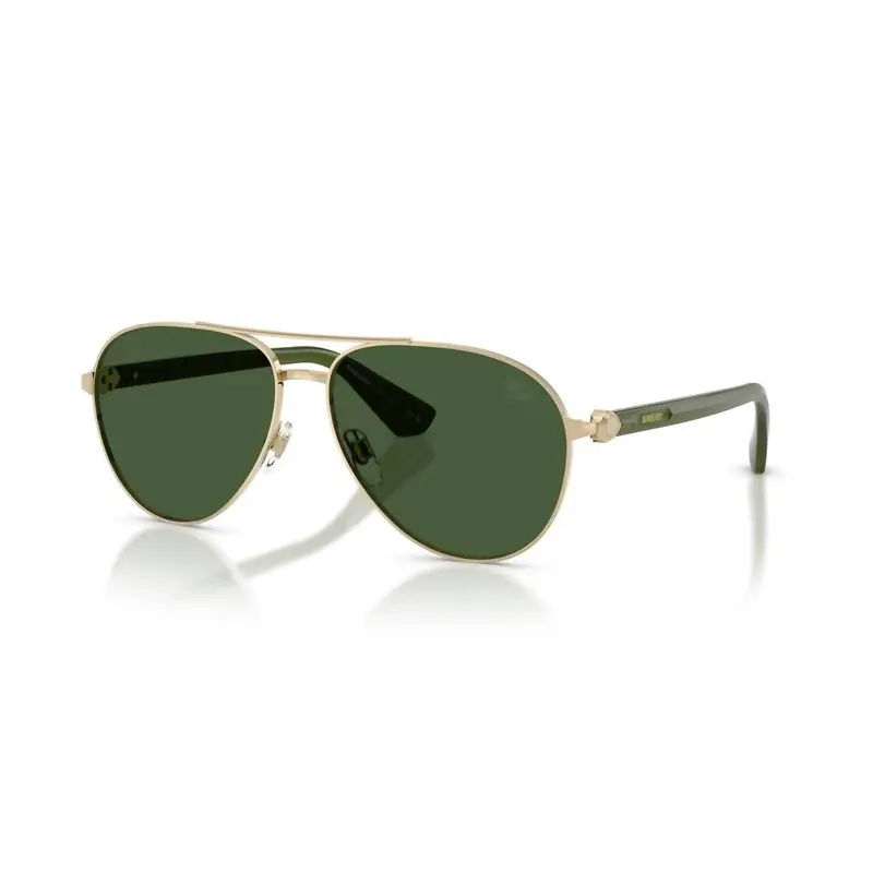 Men's Pilot Sunglasses In Light Gold 1