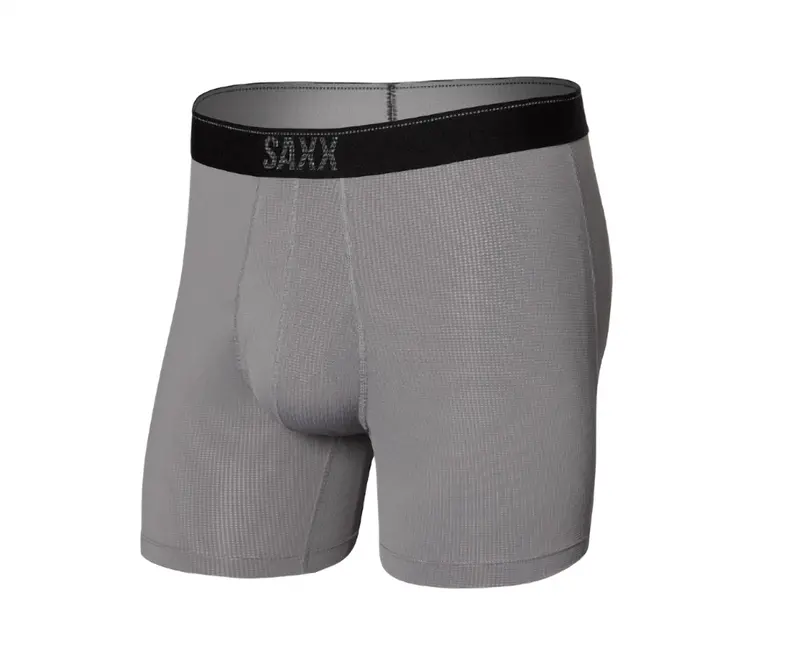 Men's Quest Boxer Brief In Grey 1