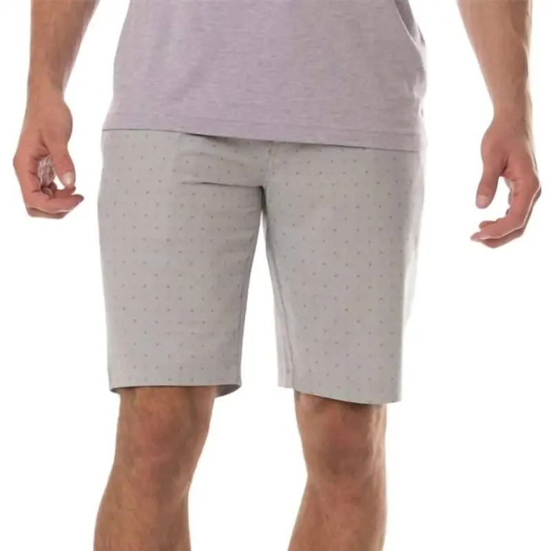 Men's Relaxed Pocket Shorts In Barnacle Heather Sleet 1