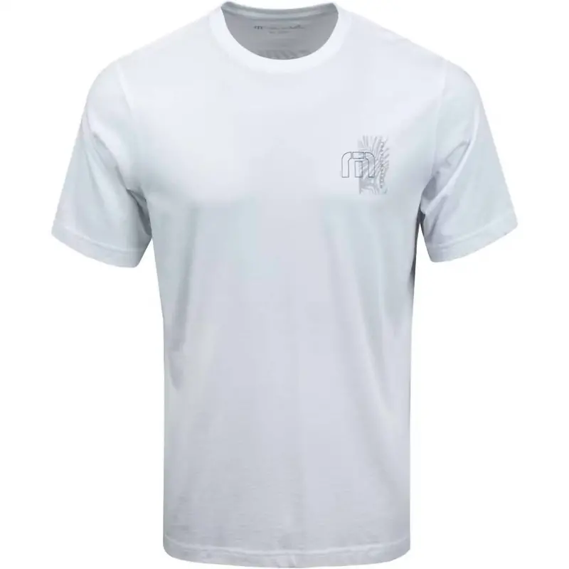 Men's Road Map Tee In White 1
