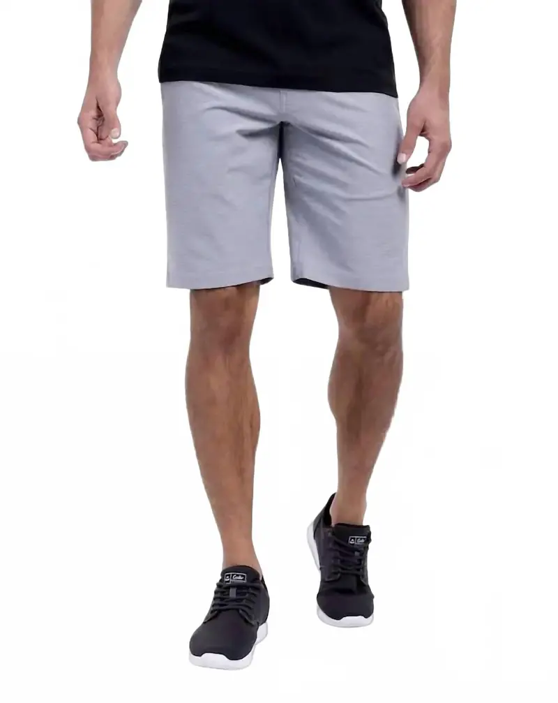 Men's Sand Harbor Shorts In Heather Sleet 1