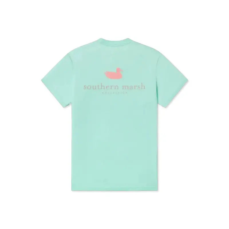 Men's Seawash Short Sleeve Tee In Bimini Green 1