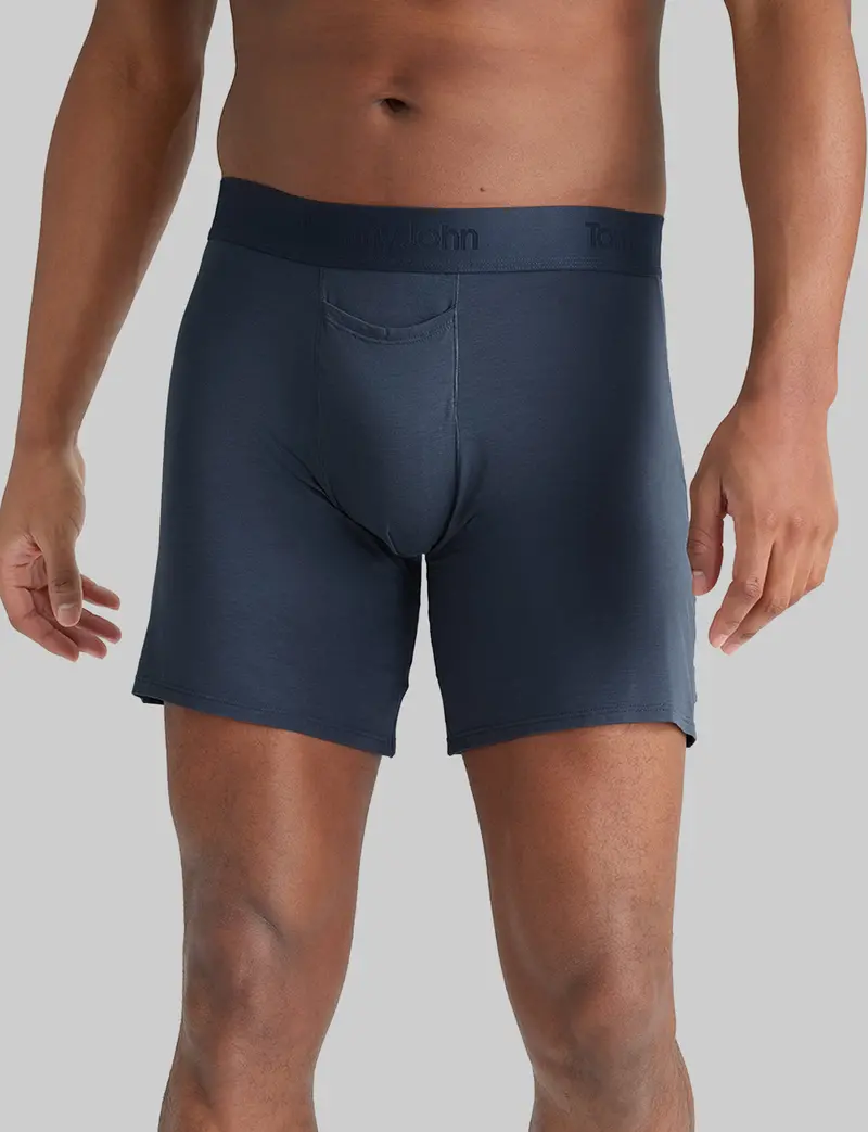 Men's Second Skin Relaxed Fit Boxer 6" 1