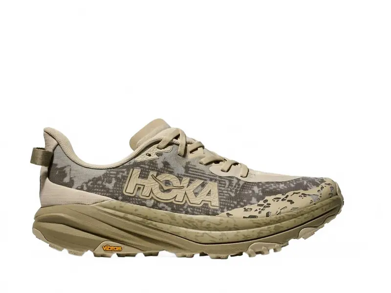 Men's Speedgoat 6 Trail Shoes In Oyster Mushroom Wild Mushroom 1