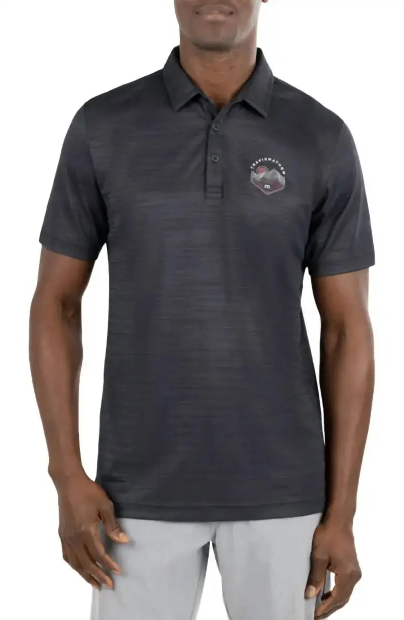 Men's Spelunk Polo In Black 1
