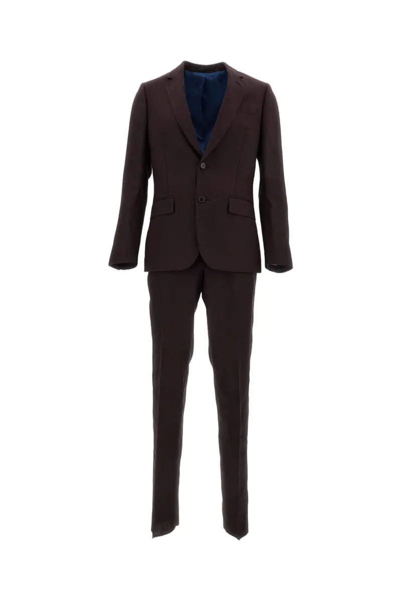 Mens Tailored Fit 2 Button Suit 1
