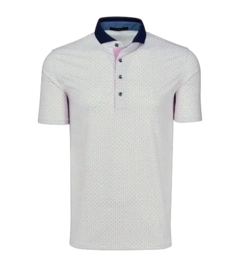 Men's Targhee Short Sleeve Polo In Arctic 1