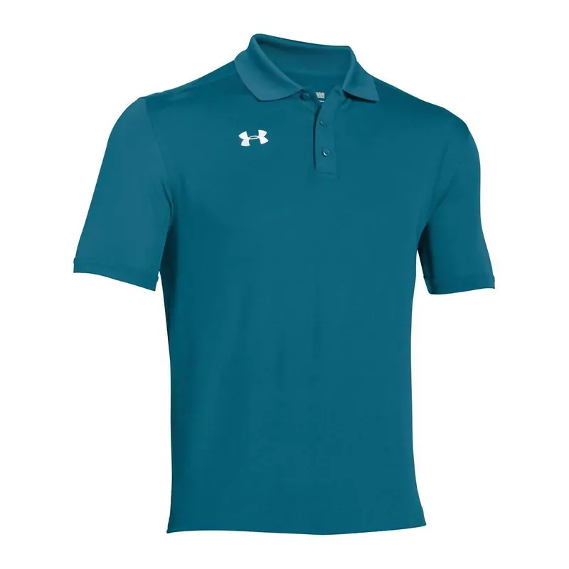 Men's Team Armour Golf Polo In Coastal Green 1