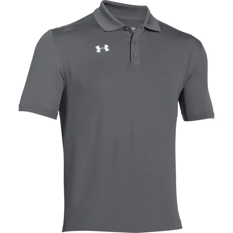 Men's Team Armour Golf Polo In Graphite 1