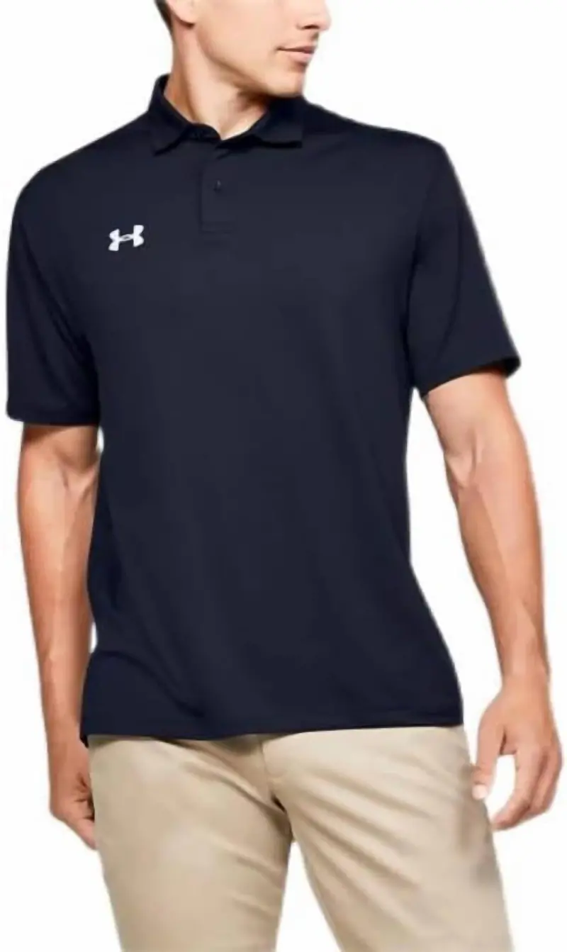 Men's Team Performance Polo In Midnight Navy 1