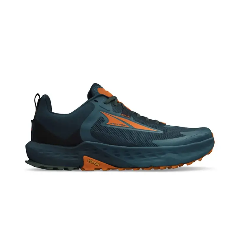 Men's Timp 5 Trail Running Shoes In Blue/Orange 1