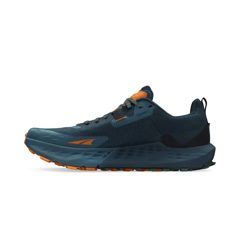 Men's Timp 5 Trail Running Shoes In Blue/Orange 2