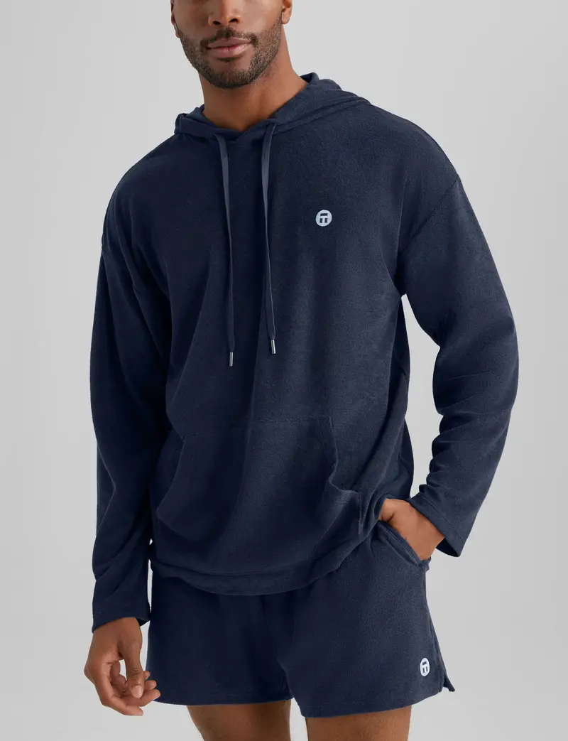 Men's Towel Terry Hoodie Shirts 1